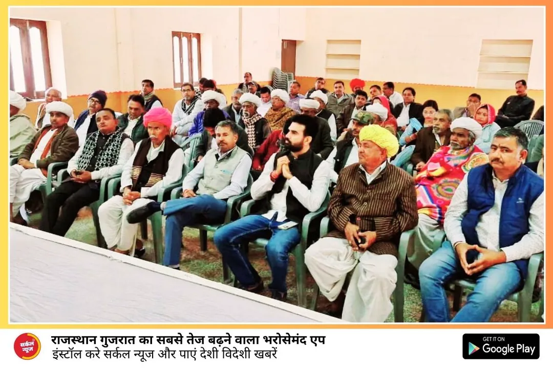 किसानो की चिंता करने आये कांग्रेसी, भाजपा सरकार को घेरा, यादव और नागा आये जालोर – फोटो 2