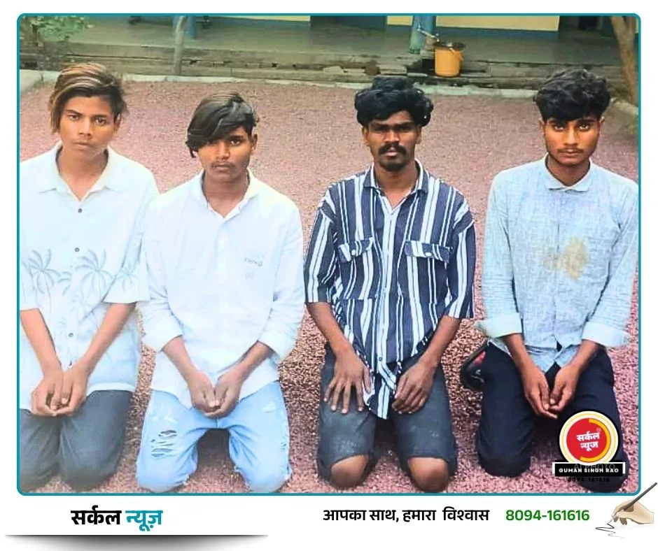 हाड़ेचा में दुकान के ताले तोड़कर चोरी करने वाली गैंग धरी गई, सांचौर पुलिस ने 4 बदमाशों को दबोचा