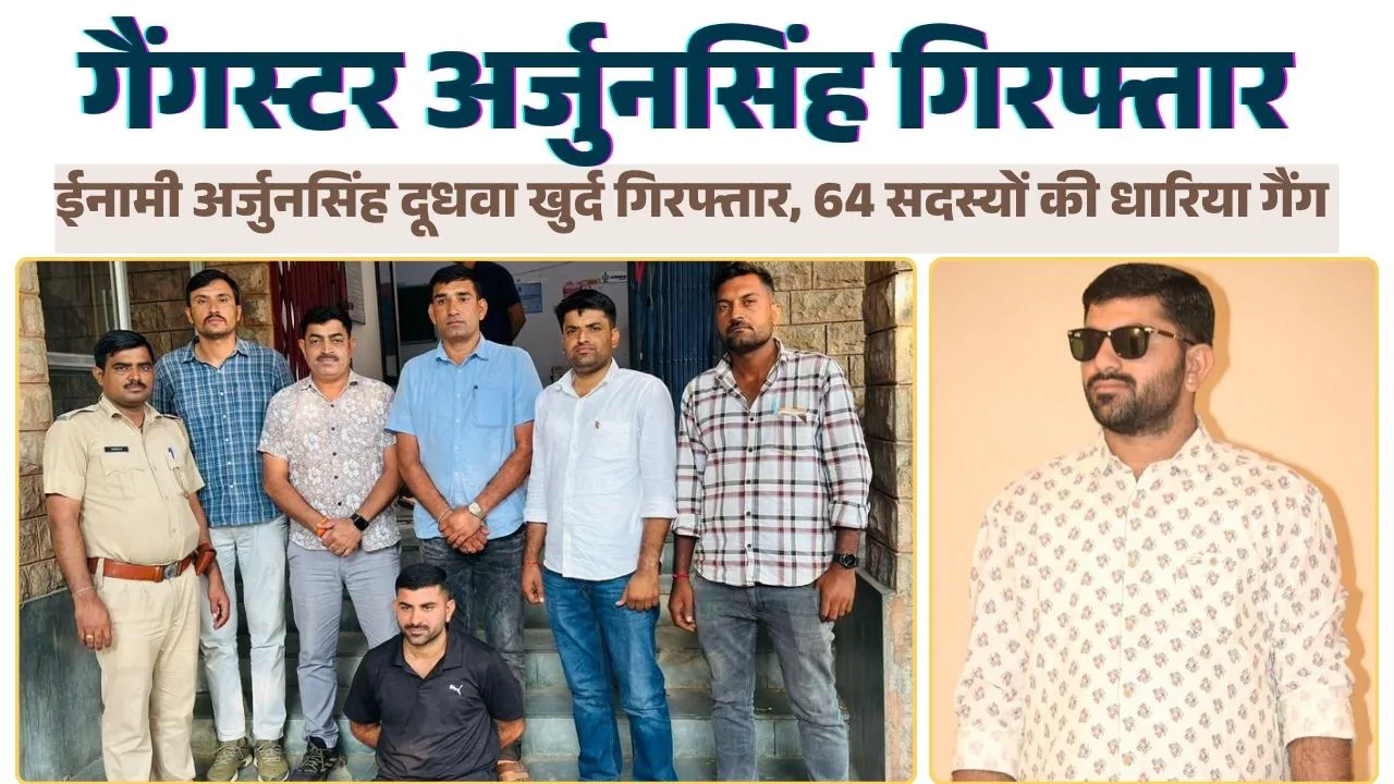 🔥 बड़ी ख़बर: कॉर्पोरेट स्टाइल में आतंक फैलाने वाला ईनामी गैंगस्टर दबोचा