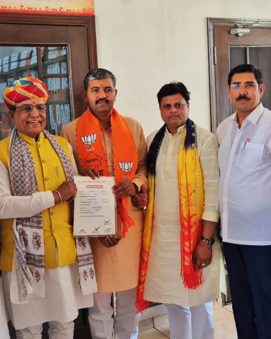 जालोर भाजपा जिलाध्यक्ष का निर्वाचन प्रमाणपत्र वितरण समारोह, जयपुर में संगठन पर्व, भाजपा की एकजुटता का प्रदर्शन