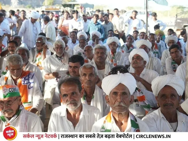 कांग्रेस प्रत्याशी के समर्थन में जुटा भारी जनसमूह, वैभव बोले, जालोर-सांचौर में दौड़ाएंगे तरक्की की गाड़ी – फोटो 2