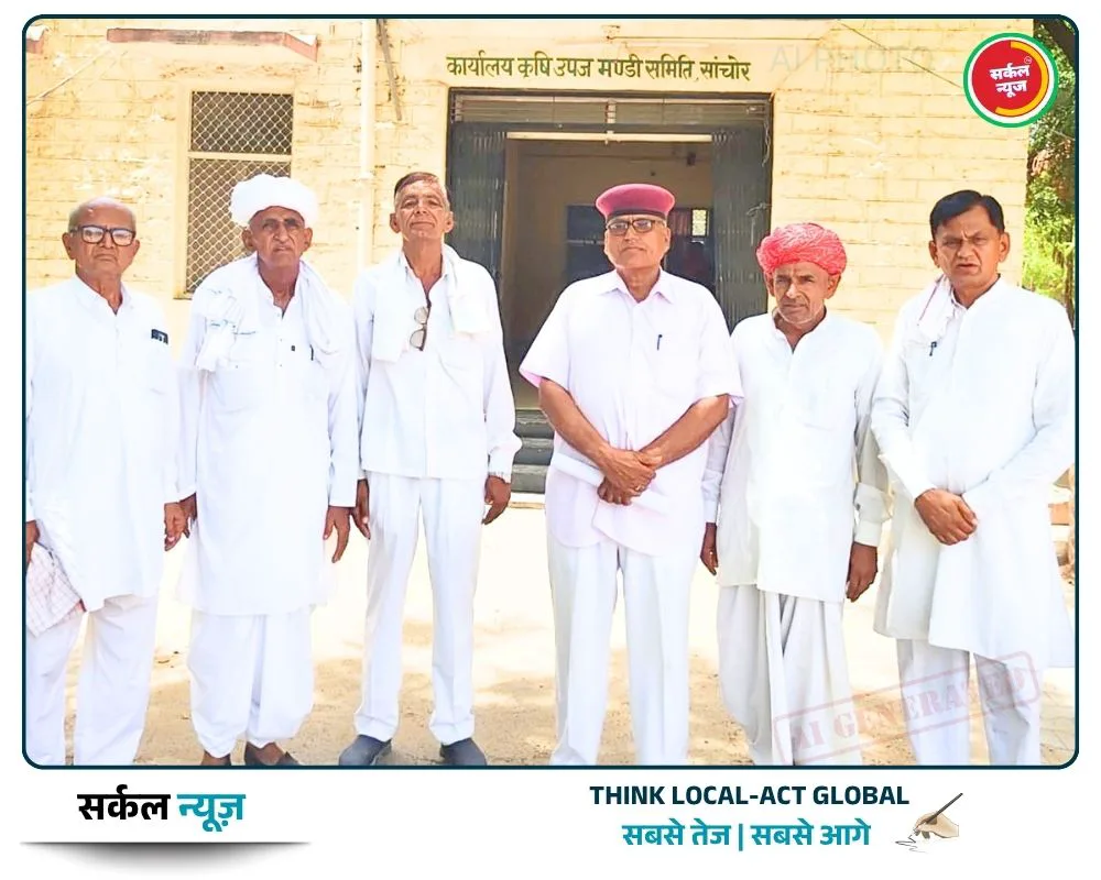 सांचौर कृषि मंडी में अब खुली बोली से बिकेगा अनाज, गुजरात पलायन रोकने पर बनी सहमति