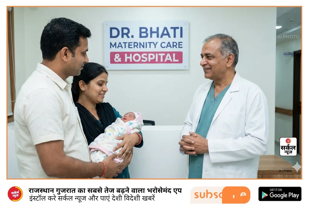 नॉर्मल डिलीवरी के 'जादूगर' डॉ. भाटी: जहां बड़े अस्पतालों ने टेके घुटने, वहां उम्मीद बनकर उभरा भारती हॉस्पिटल