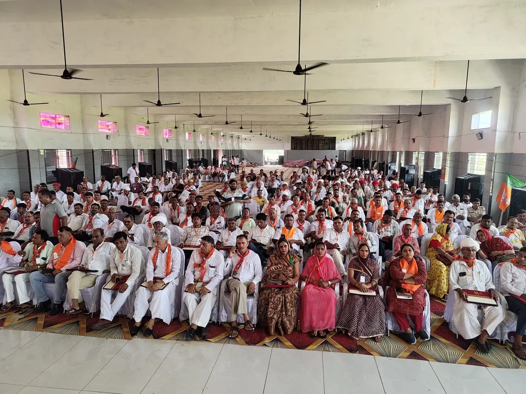 भाजपा की वृहद् जिला कार्यसमिति बैठक संपन्न, जोधपुर संभाग प्रभारी प्रमोद सामर की रही मुख्य उपस्थिति – फोटो 5