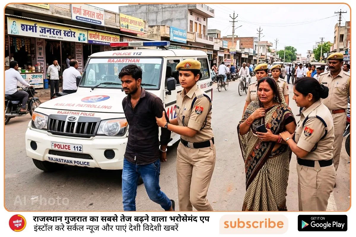 अभय कमांड सेंटर की मुस्तैदी: कालिका पेट्रोलिंग यूनिट ने दबोचा संदिग्ध, महिला को मिली राहत