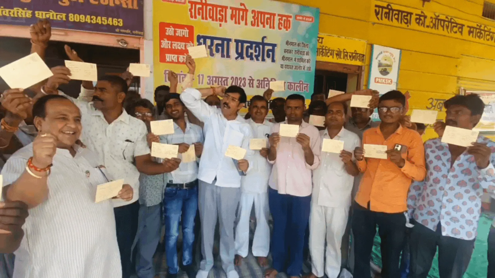 रानीवाड़ा को सांचोर जिले मे जोड़ने का विरोध, जयपुर पहुंचकर मुख्यमंत्री सहित उपसमिति के सभी मंत्रियों को सौपा ज्ञापन – फोटो 4