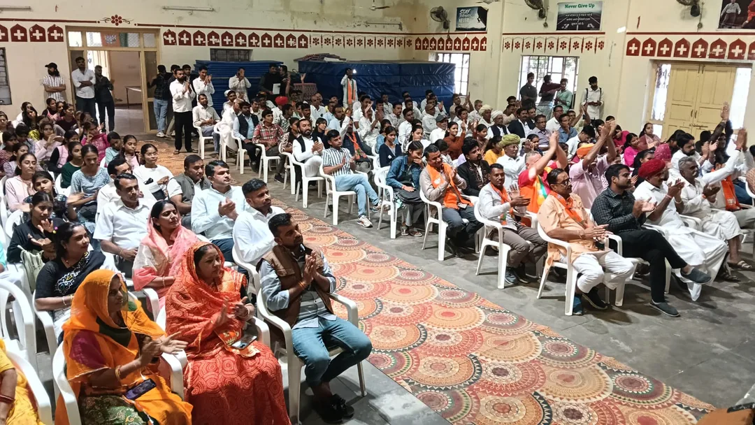 युवा शक्ति ही आत्मनिर्भर भारत का आधार! जालोर में भव्य जिला स्तरीय युवा सम्मेलन आयोजित