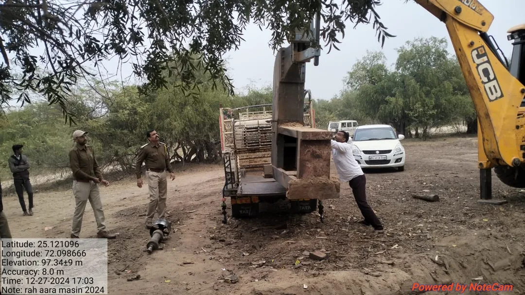वन विभाग का खौफ, अवैध आरा मशीनों के खिलाफ कार्रवाई, लोकगीत की रचना कर किया अनूठा विरोध – फोटो 2