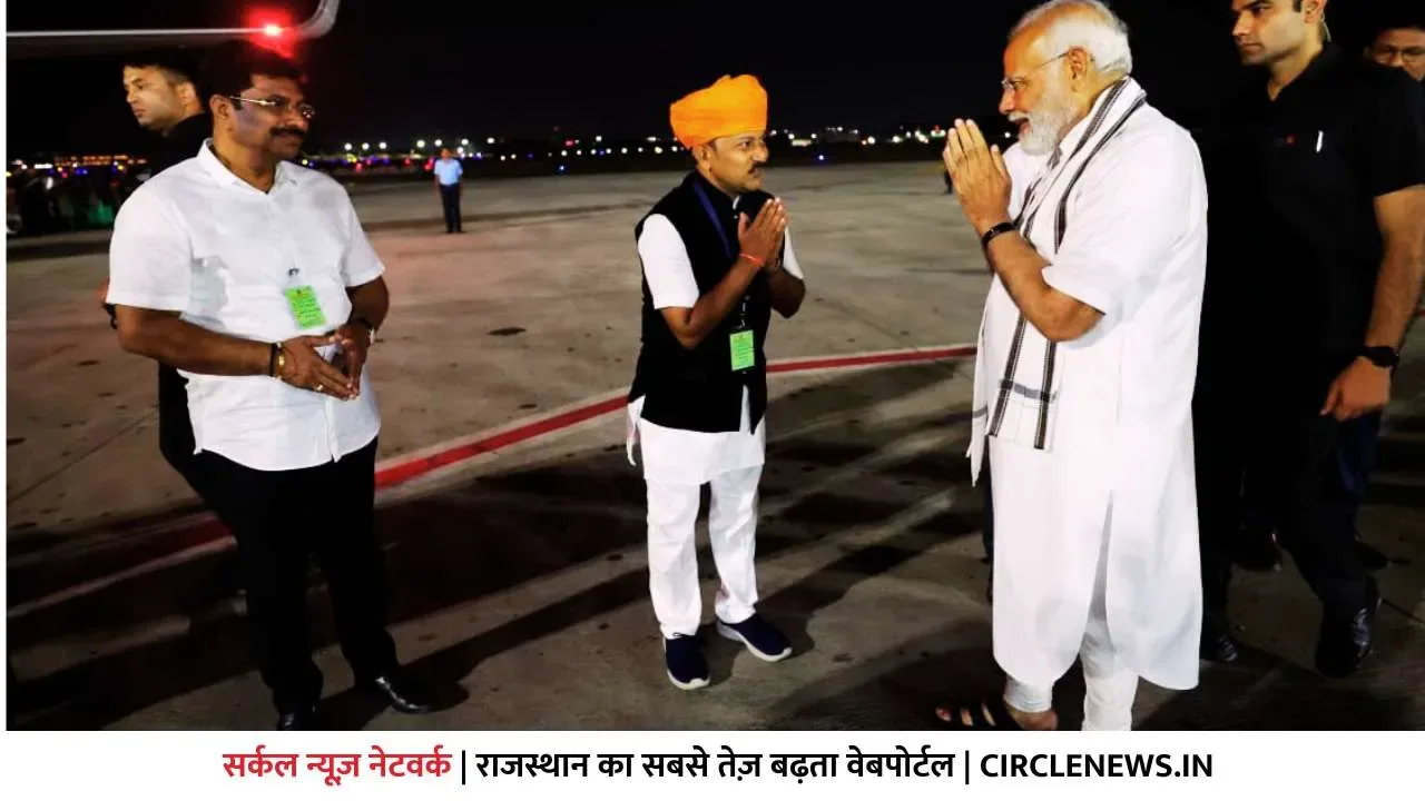 प्रवासी नेता जीतू लौहार ने चैन्नई में प्रधानमंत्री मोदी का मारवाड़ी तरीके से किया अभिवादन