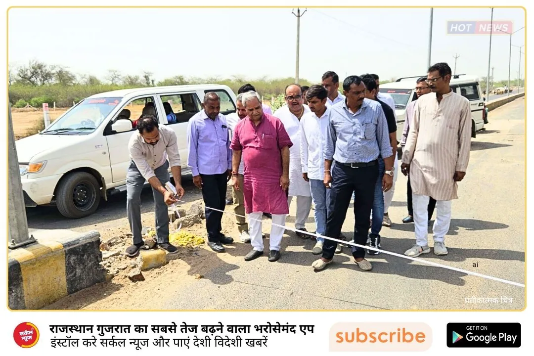 मुख्य सचेतक जोगेश्वर गर्ग का सायला क्षेत्र दौरा: सड़क, शिक्षा और धार्मिक आयोजन पर विशेष ध्यान – फोटो 2