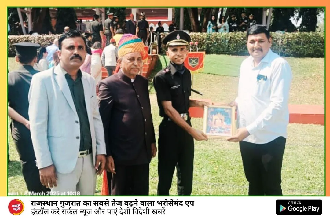 राजस्थान के सपूत और सपनों की उड़ान, भारतीय सेना में राजस्थानी सपूतों का चारण महासभा की ओर से चैन्नई में सम्मान