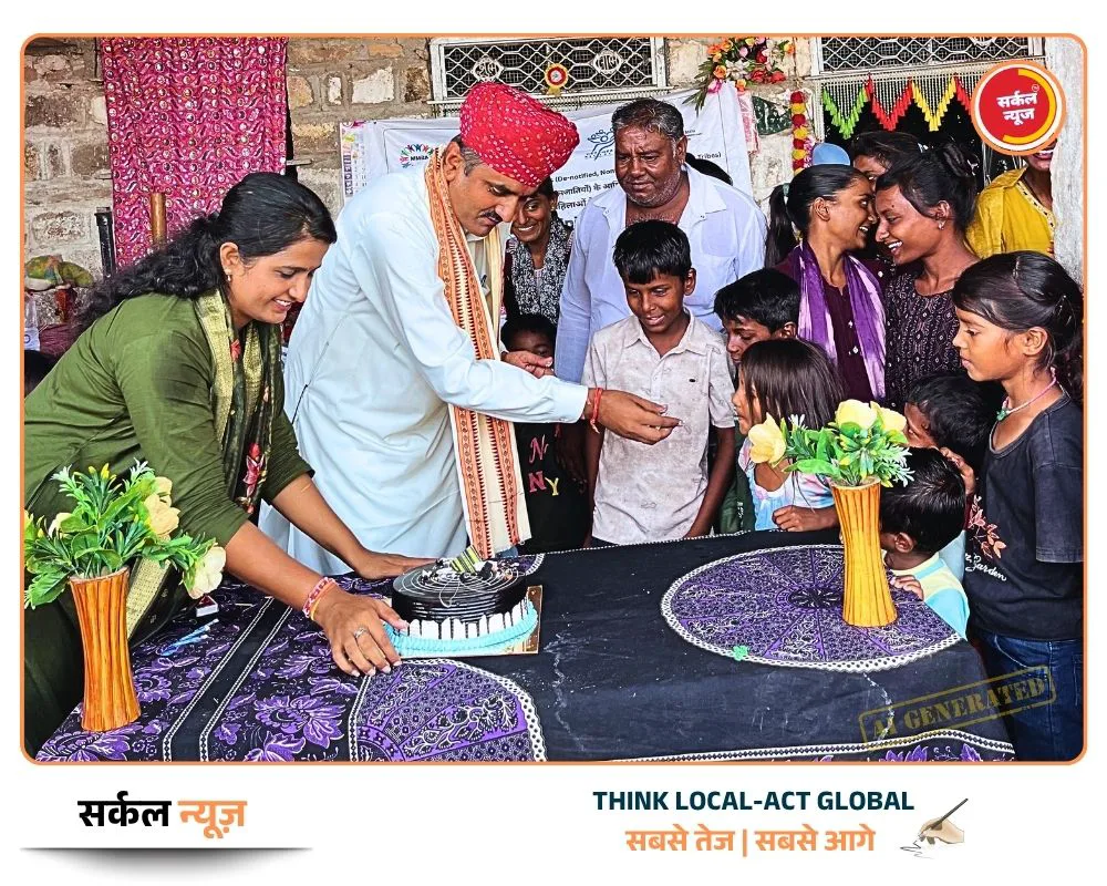 खुशियों की सिलाई, आत्मनिर्भरता की विदाई: मंजीराम चौधरी ने अनूठी पहल के साथ मनाया जन्मदिन – फोटो 3