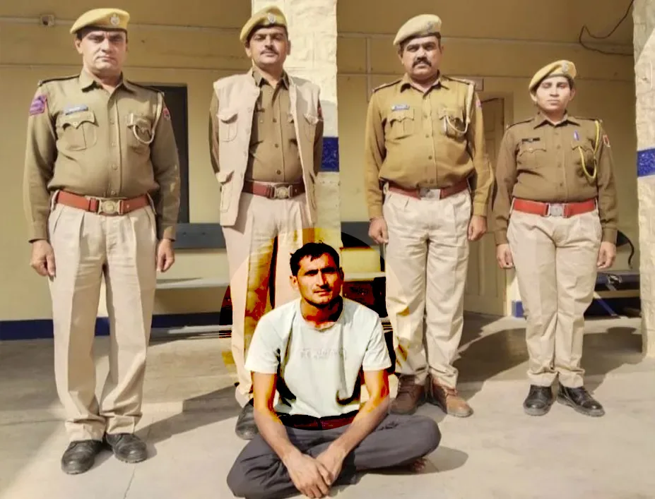 पुलिस थाना चितलवाना द्वारा वांछित अपराधियों के विरूद्ध कार्यवाही, अवैध मादक पदार्थ तस्करी के प्रकरण में लम्बे समय से फरार आरोपी जगदीश दुठवा गिरफ्तार