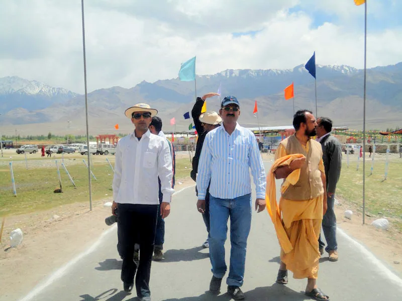 विश्व आंजणा खेल महाकुंभ 2025 की तैयारियां शुरू, लेह लद्धाख में होंगे खेल, राष्ट्रीय खेल कमेटी पहुंची लेह, इंतजामों को दिया अंतिम रूप – फोटो 2