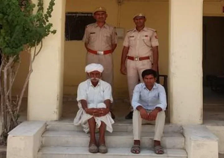 जमीनी विवाद में वृद्धा से मारपीट करने वाले दो आरोपी गिरफ्तार