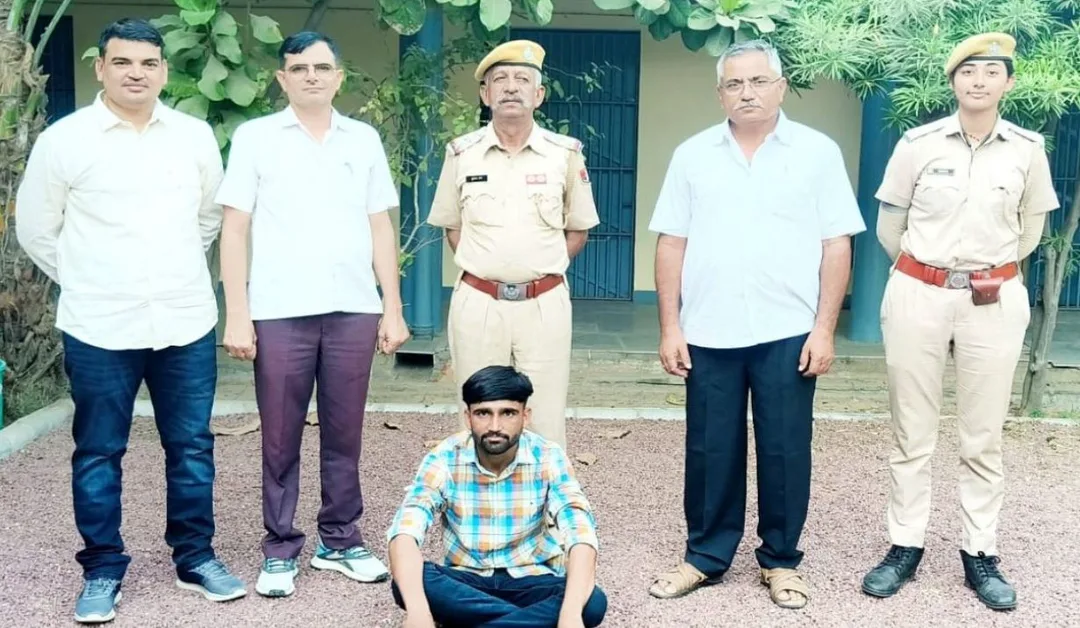दुष्कर्म का दोषी भीमगुडा से गिरफ्तार, सांचौर पुलिस को मिली कामयाबी