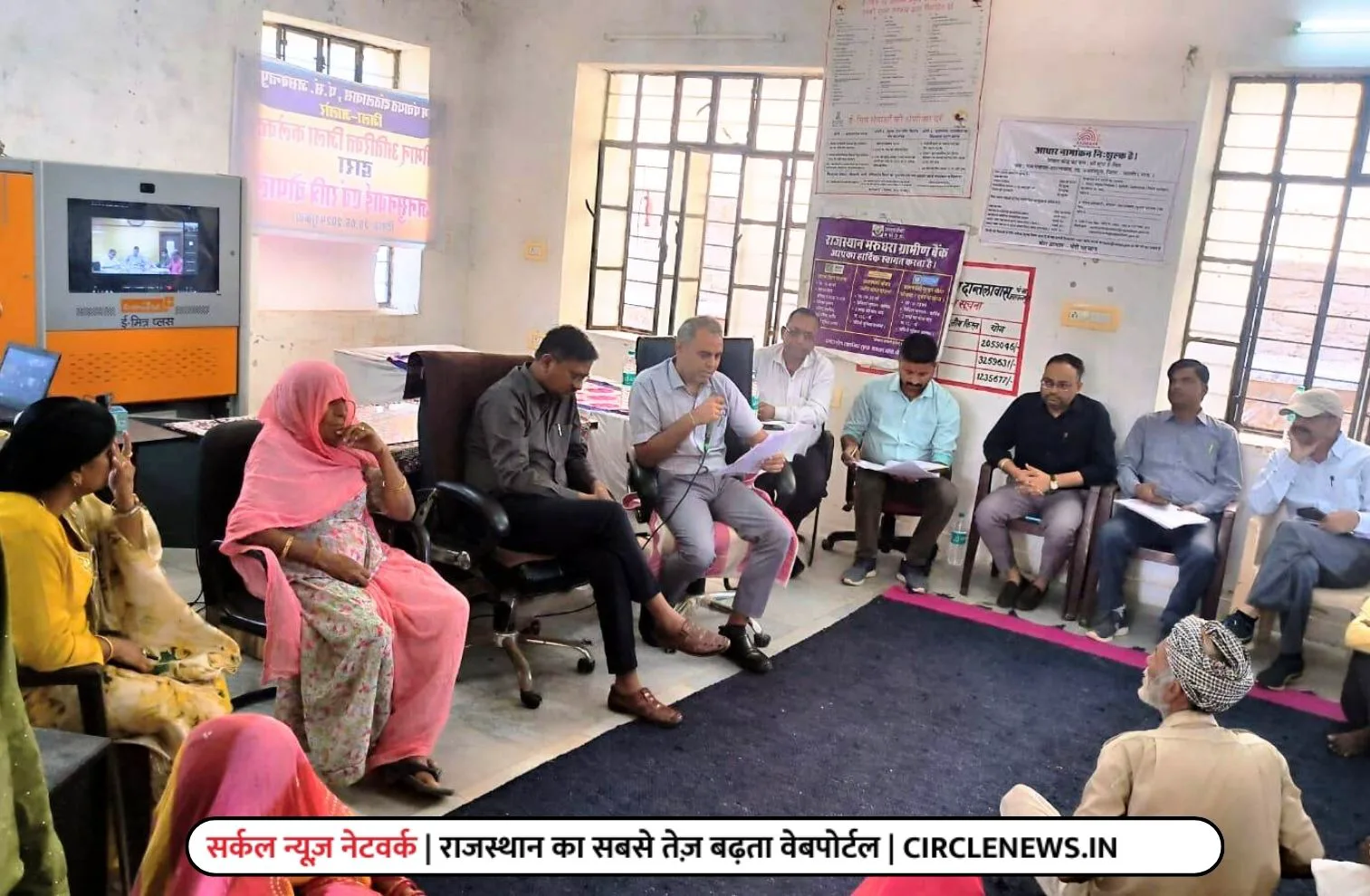 जिला कलक्टर ने दांतलावास में जनसुनवाई कर आमजन की समस्याओं का किया निस्तारण