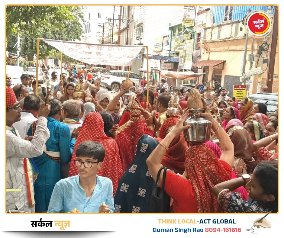 भक्ति, उल्लास और जयकारों की गूंज: मदुरै में साध्वी आज्ञानिधि श्रीजी का भव्य चातुर्मास प्रवेश