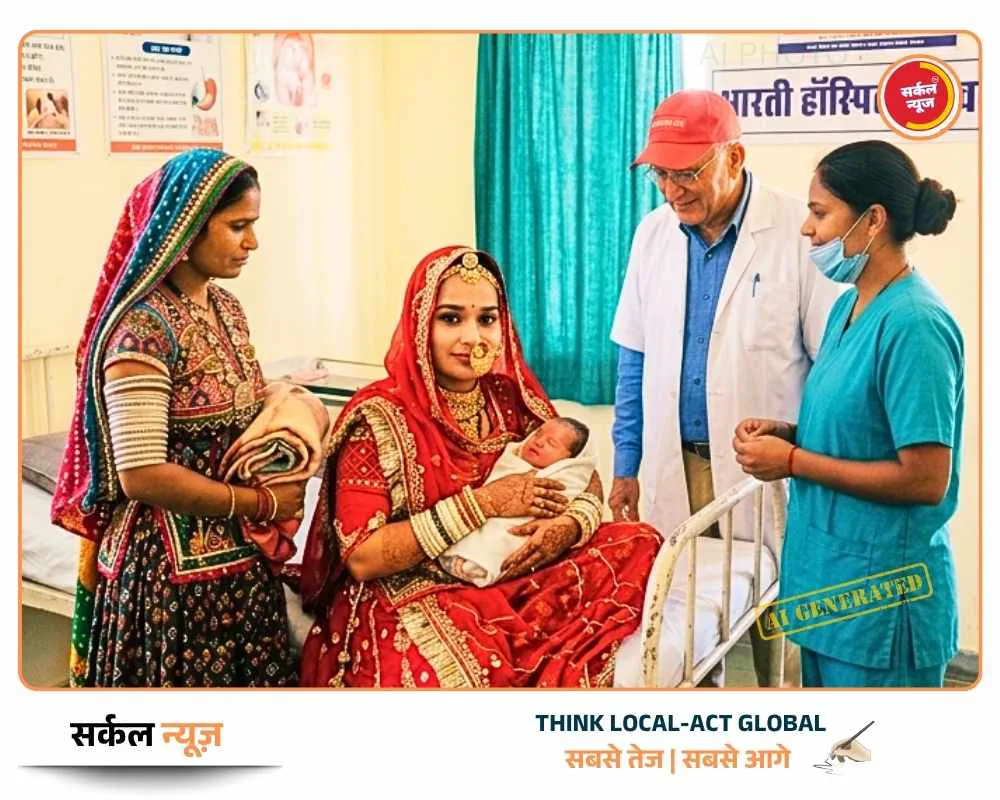 मानवता की मशाल: भारती हॉस्पिटल ने मात्र दो हज़ार में कराई नॉर्मल डिलीवरी