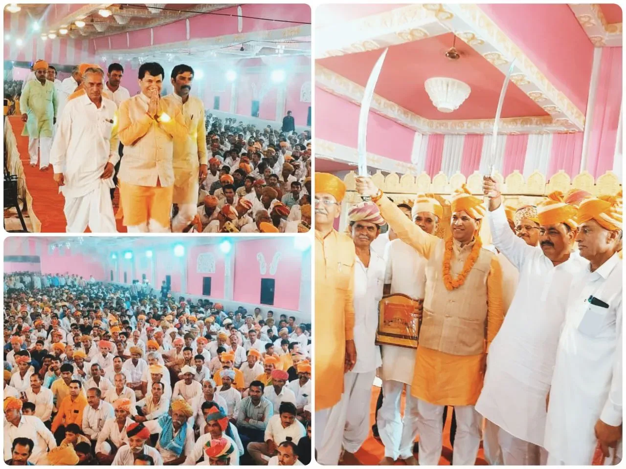 केन्द्रीय कृषि मंत्री कैलाश चौधरी अर्बुदा माताजी प्रतिष्ठा में पहुंचे, विधायक देवल सहित जिलाध्यक्ष राव ने किया भव्य स्वागत, प्राण प्रतिष्ठा सम्पन्न