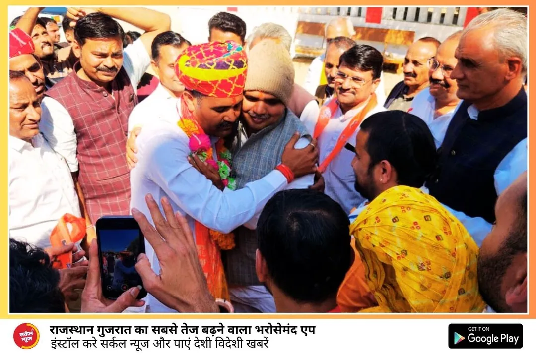 भाजपा जिलाध्यक्ष जसराज राजपुरोहित ने गौधाम पथमेड़ा में गौपूजन, सांचौर भाजपा कार्यकर्ताओं ने किया स्वागत