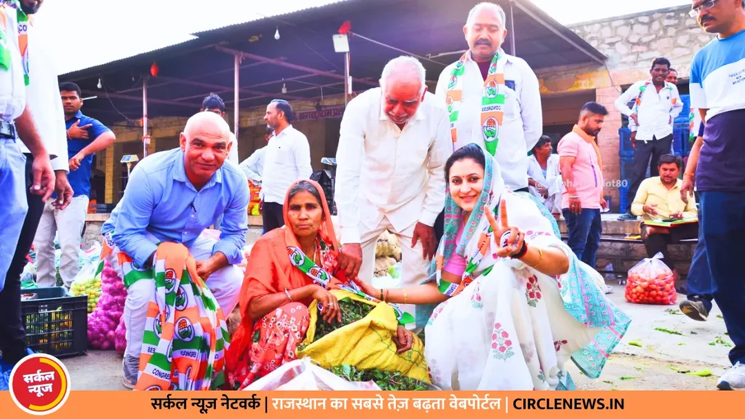क्षेमंकरी माता और गुरु जम्भेश्वर भगवान के दर पर वैभव ने मत्था टेका, कहा, भाजपा को सबक सिखाएगी जनता – फोटो 3
