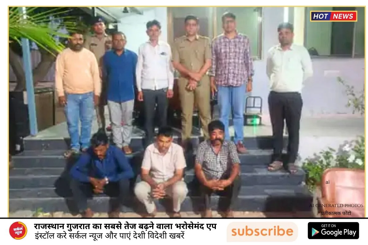 "टूलबॉक्स में मौत का सौदा: लग्जरी बस से पकड़ा गया अफीम दूध, 3 गिरफ्तार"