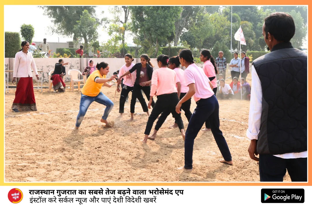 आजोदर की गर्ल्स कॉलेज में रिदम 2024 सम्पन्न, देव और डिंपल ने स्टूडेंट्स को किया मोटिवेट – फोटो 3
