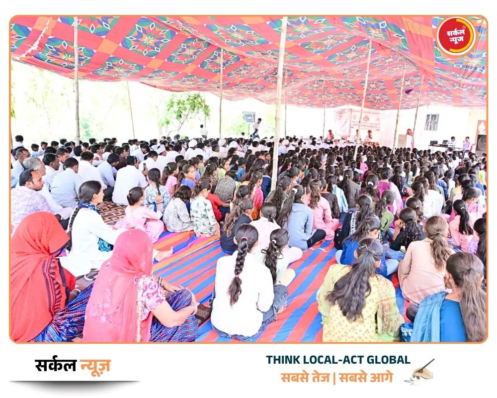 सपनों को मिले पंख: चाडार नाडी में चमकीं आंजना समाज की 150 प्रतिभाएं, 450 बच्चों के कंधों पर सजा शिक्षा का बस्ता – फोटो 2