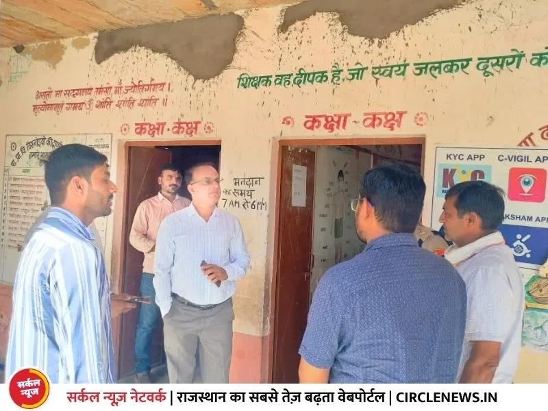 जिला मजिस्ट्रेट व जिला पुलिस अधीक्षक ने मतदान केन्द्रों का किया अवलोकन