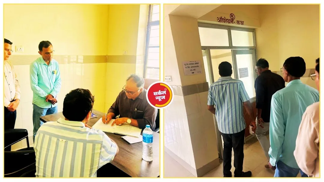 रानीवाड़ा में प्राथमिक स्वास्थ्य केंद्र का औचक निरीक्षण—स्वास्थ्य सेवाओं को और प्रभावी बनाने की पहल