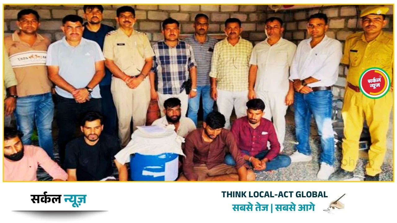 मारवाड़ में एमडी फैक्ट्री की साजिश का भंडाफोड़: बाड़मेर से जोधपुर तक फैला था ड्रग्स माफिया का जाल, 6 आरोपी गिरफ्तार