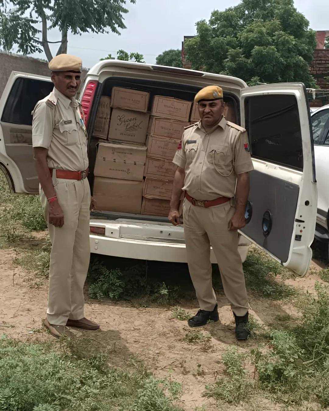 बड़ी कार्रवाई: सांचौर पुलिस ने अवैध शराब तस्करों के खिलाफ दो बड़ी छापेमारी की