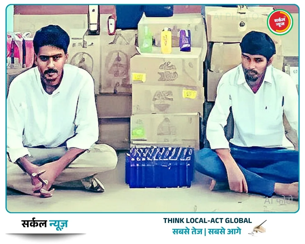 सांचौर के दो तस्कर गुजरात में गिरफ्तार: 3.49 लाख की शराब के साथ थराद पुलिस ने दबोचा