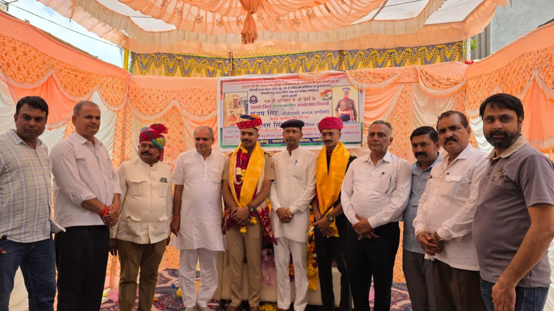 सफलता की अमर गाथा: 6 बार मिली नाकामी, 7वें प्रयास में 'जालोरी शेर' प्रीतम सिंह ने रचा इतिहास; भाई संजय के साथ मिलकर जालोर के आंगन में रोपा 'शौर्य का कल्पवृक्ष' – फोटो 3