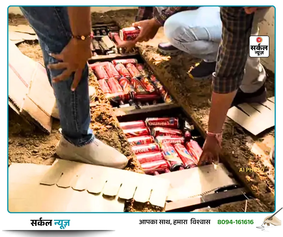 पाटन: 'घोड़े' की आड़ में 'दारू' का खेल! छोटा हाथी में बनाया ऐसा गुप्त तहखाना कि पुलिस भी रह गई दंग; 8.25 लाख का माल जब्त