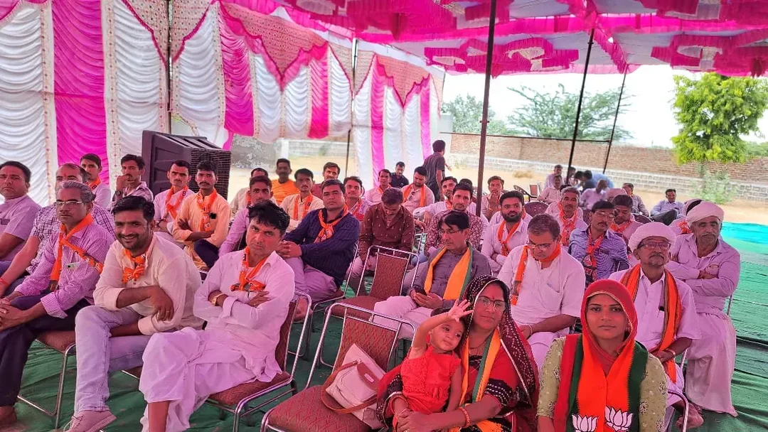 नमो वॉलिंटियर भाजपा की तीसरी आंख - भाजपा जिलाध्यक्ष श्रवणसिंह राव बोरली
