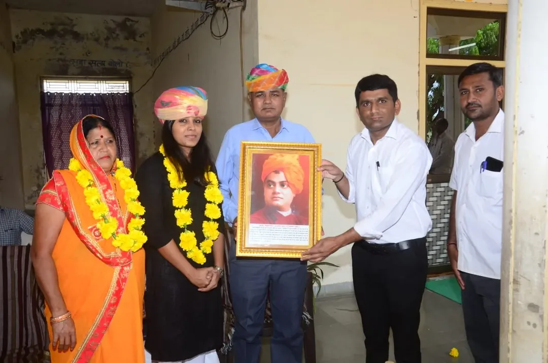नव चयनित आरजेएस बरासा का वात्सल्यधाम में हुआ स्वागत, वात्सल्यधाम का किया अवलोकन, सेवा देख हुई अभिभूत