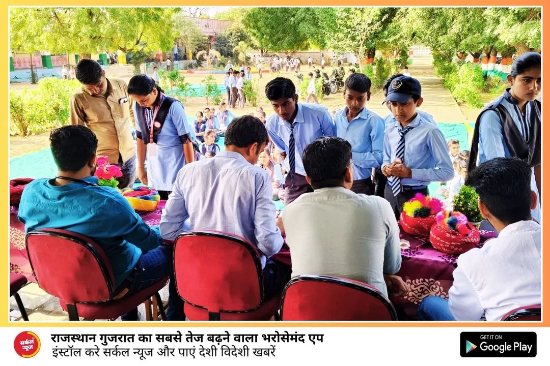 पीएमश्री दांतवाडा में स्वास्थ्य शिविर संपन्न, स्वास्थ्य जागरूकता रैली निकाली