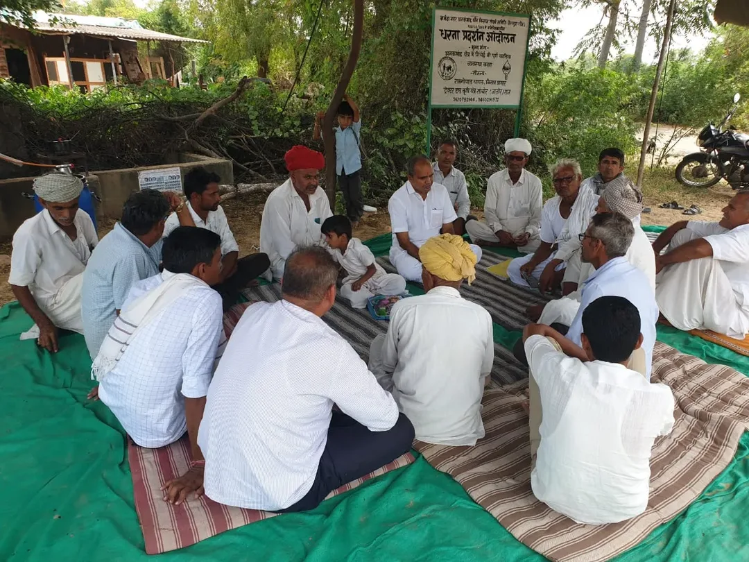 सात साल से धरना जारी, कई धरनार्थियों का हो चुका स्वर्गवास