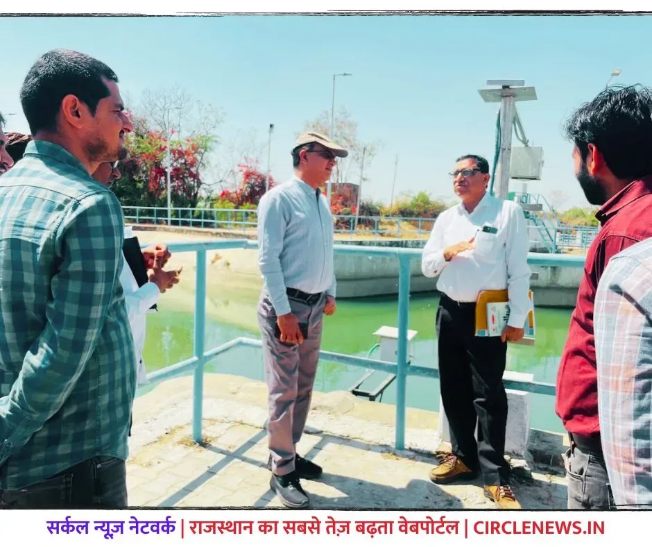 जिला कलेक्टर ने नर्मदा नहर परियोजना का किया औचक निरीक्षण