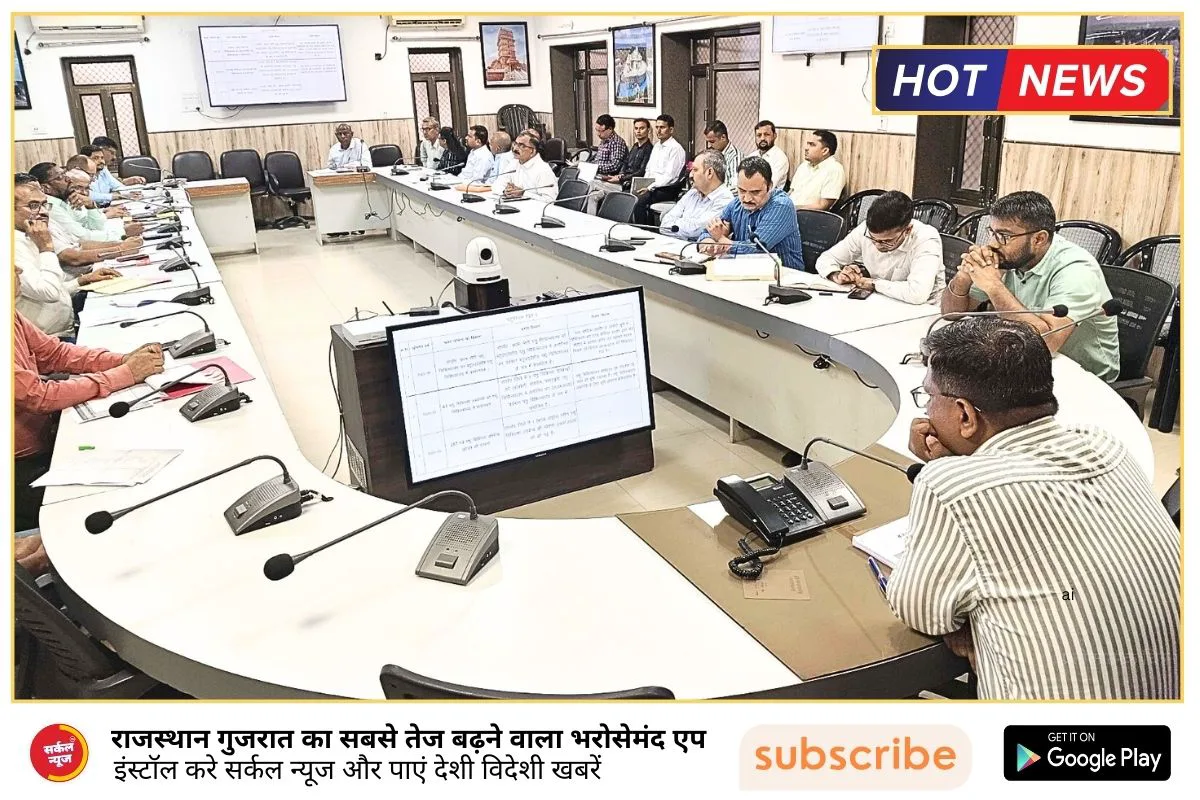 बजट घोषणाओं पर जिला कलक्टर गंभीर: जालोर में विकास कार्यों को प्राथमिकता से पूरा करने के निर्देश