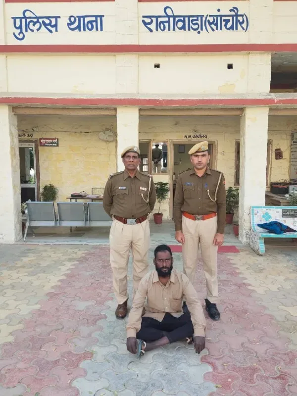 बंद मकान में हुई चोरी का राज खुला, माल सहित बदमाश गिरफ्तार, रानीवाड़ा पुलिस को मिली सफलता