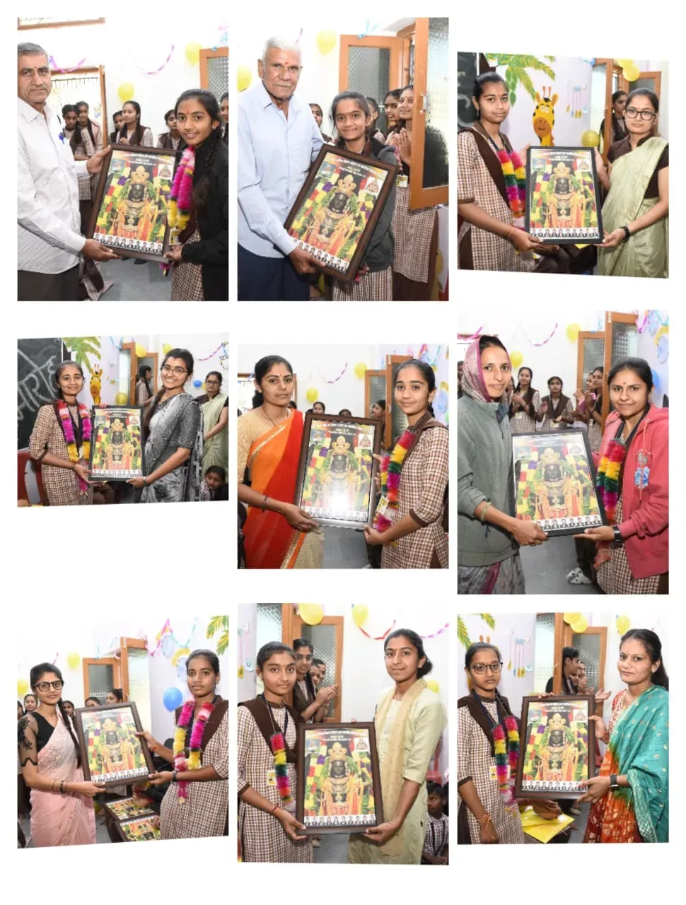 रानीवाड़ा की श्री राजाराम गर्ल्स हाई स्कूल में 12वीं कक्षा की बेटियों को दी विदाई, एक दूजे के गले मिलकर ली विदाई – फोटो 2