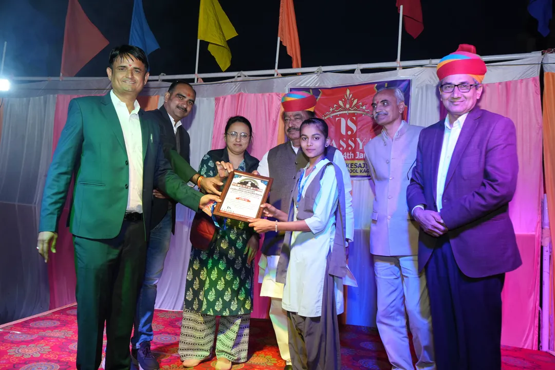कागमाला में वार्षिकोत्सव का शानदार आगाज: पूर्व विधायक देवल ने बालिकाओं को बताया सशक्त भारत की नींव