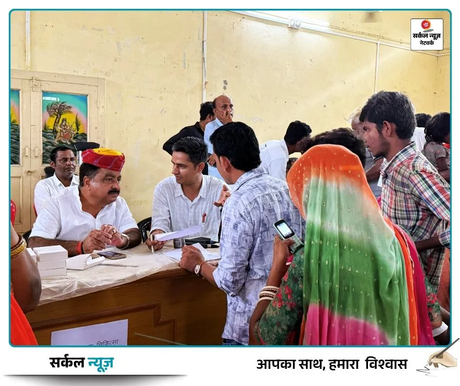 दिव्यांगजनों के लिए 'वरदान' बना रानीवाड़ा शिविर: एक ही छत के नीचे 560 मरीजों की जाँच, पूर्व विधायक देवल ने जानी पीड़ा