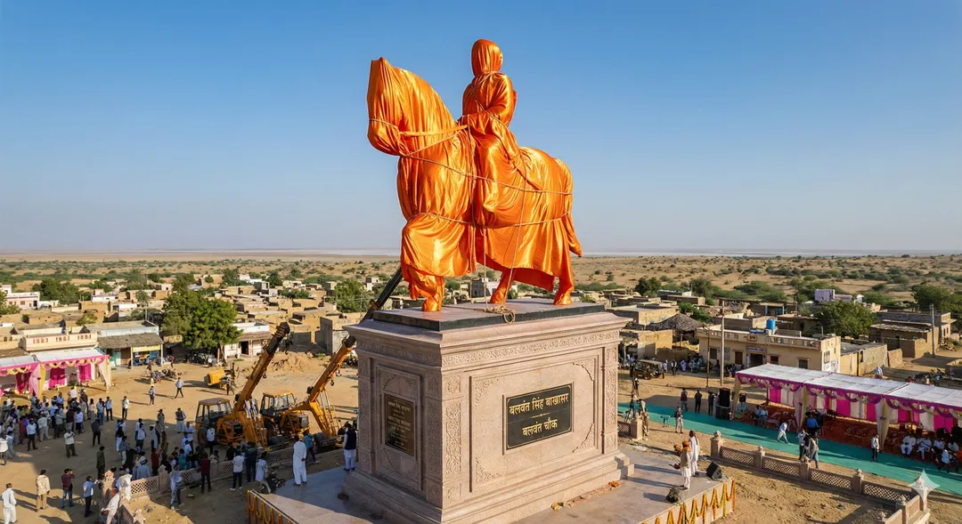 1971 के रणबांकुरे बलवंत सिंह को नमन: बाखासर में गूंजेगी वीरता की गाथा, रक्षा मंत्री राजनाथ सिंह करेंगे ‘मिशन छाछरो’ के नायक की प्रतिमा का अनावरण – फोटो 2
