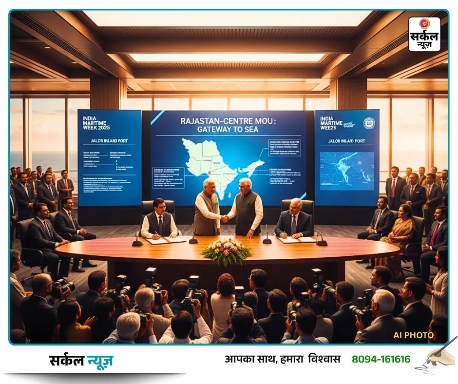 अरब सागर से सीधे जुड़ेगा सांचौर (जालोर)! मुख्यमंत्री भजनलाल की पहल, जालोर में बनेगा इनलैंड पोर्ट – फोटो 3