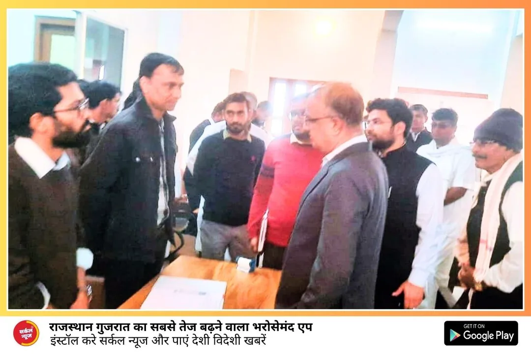 जिले में सुशासन सप्ताह - प्रशासन गांव की ओर 2024 अभियान के अंतर्गत चितलवाना पंचायत समिति में आयोजित हुआ शिविर
