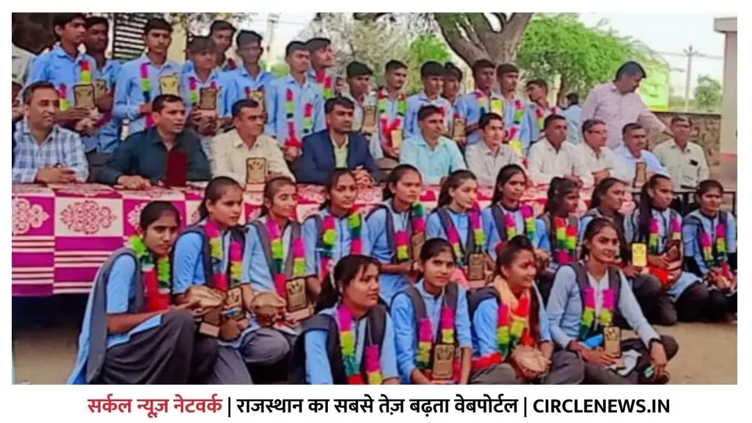 दईपुर की सरकारी हाई स्कूल में १२वीं कक्षा का विदाई समारोह संपन्न